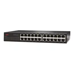 APC 24 Port 10 - 100 Ethernet Switch - Commutateur - 24 x 10 - 100 - Montable sur rack - pour P - N: AR31... (AP9224110)_1